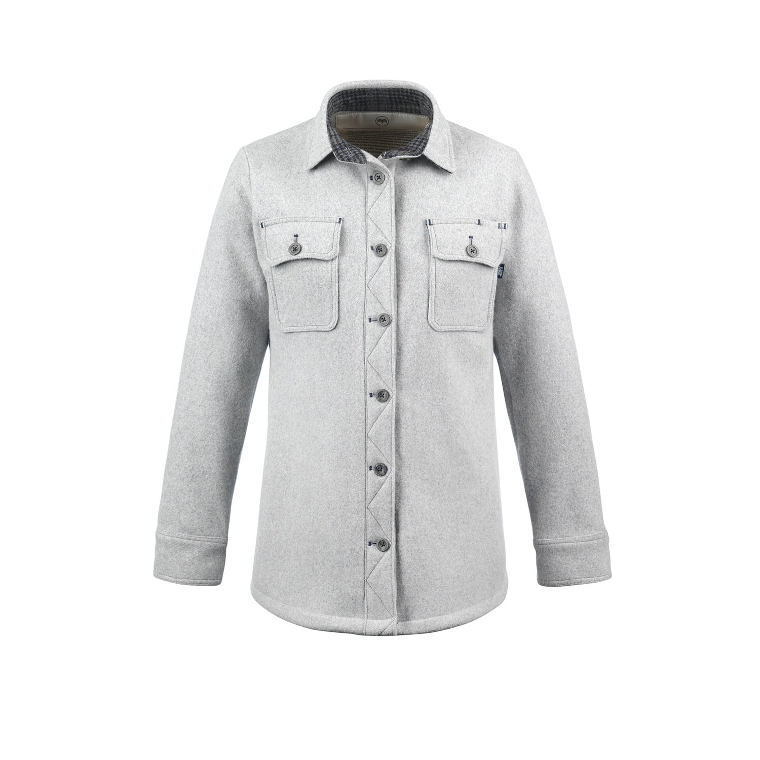 womens heavy weight merino shirt