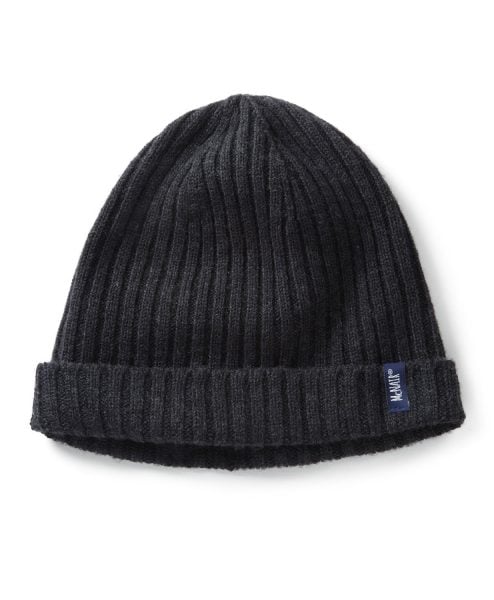 McNair men's beanie hat in charcoal