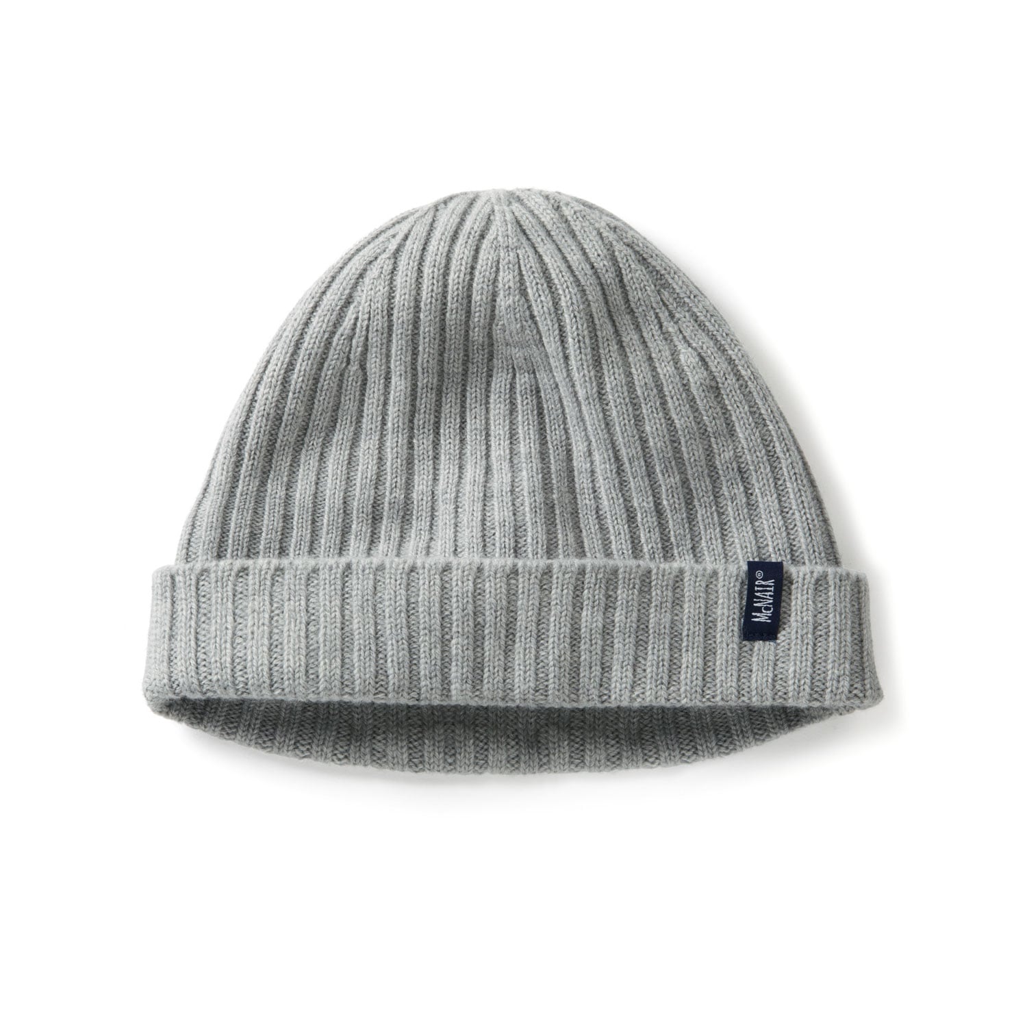 McNair men's beanie hat in silver mist