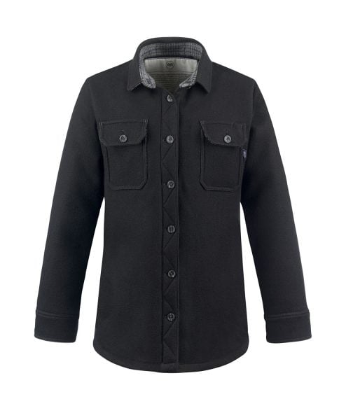 McNair women's merino mountain shirt in black
