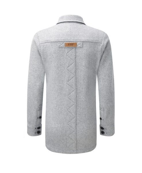 McNair women's merino fell shirt in silver