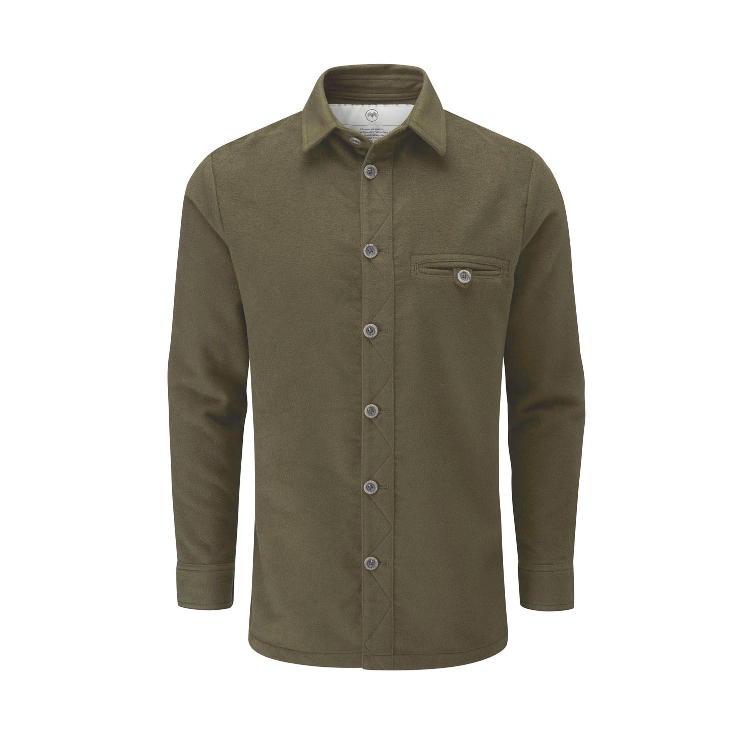 McNair men's PlasmaDry Olive Beck shirt