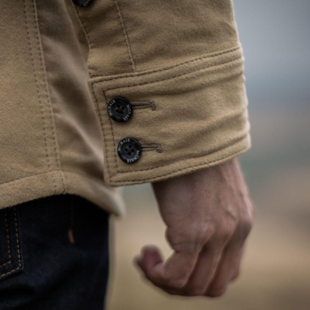 McNair PlasmaDry Moleskin shirt cuff detail