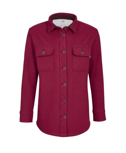 McNair women's merino Mountain Shirt in Heather