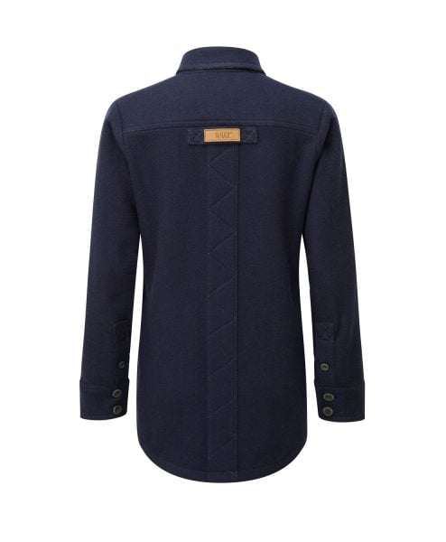 McNair Women's midweight Fell Shirt in Classic Navy