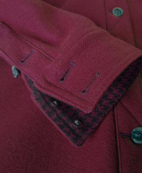 McNair merino shirt in Heather with special edition Colne Valley trim