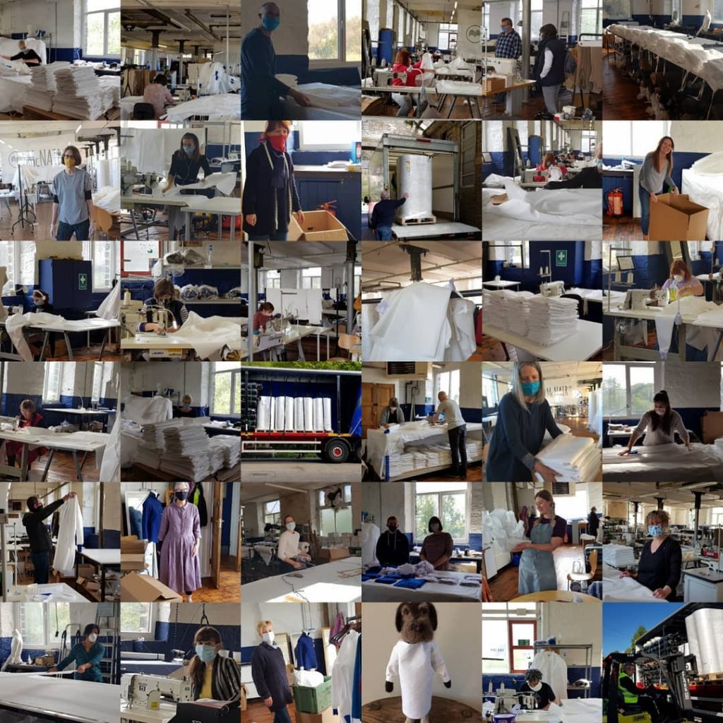 McNair Shirts PPE volunteers