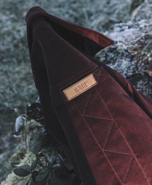 McNair PlasmaDry Corduroy shirt (back label)
