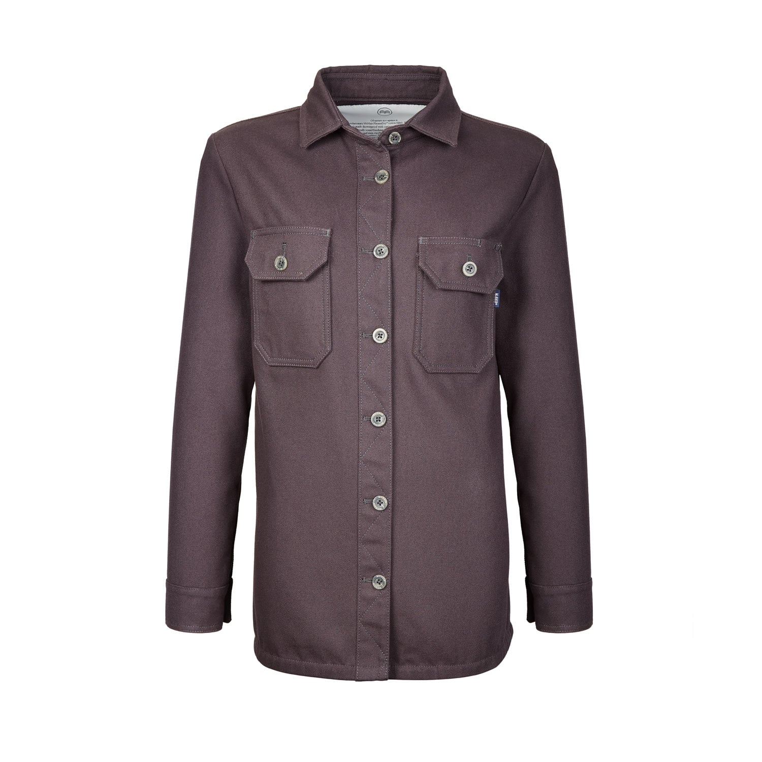 McNair women's PlasmaDry Canvas Work Shirt in twilight