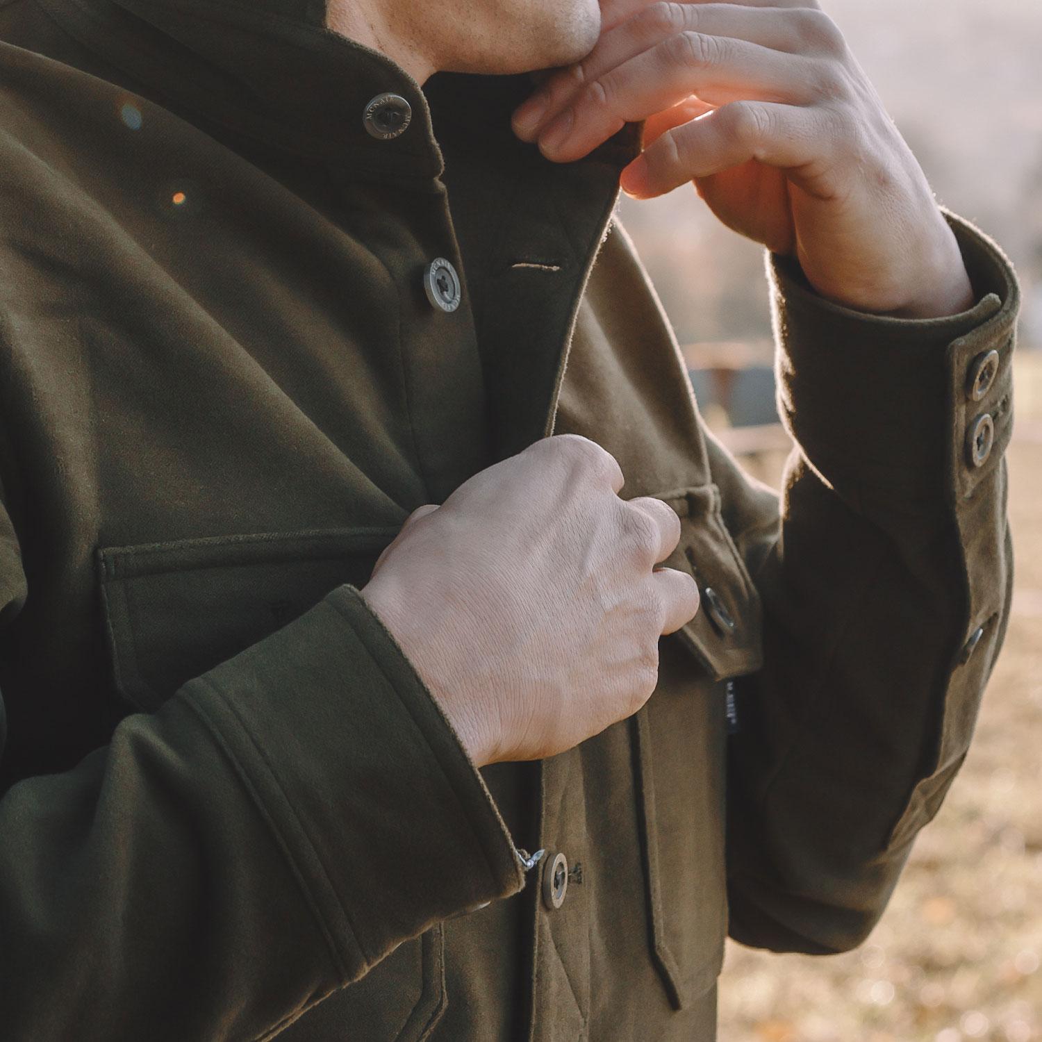 McNair men's midweight merino Mountain Shirt