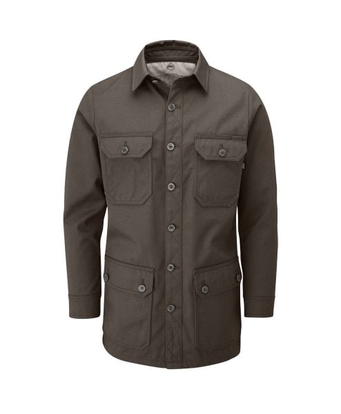 McNair men's Half Panama Jacket in Mole brown