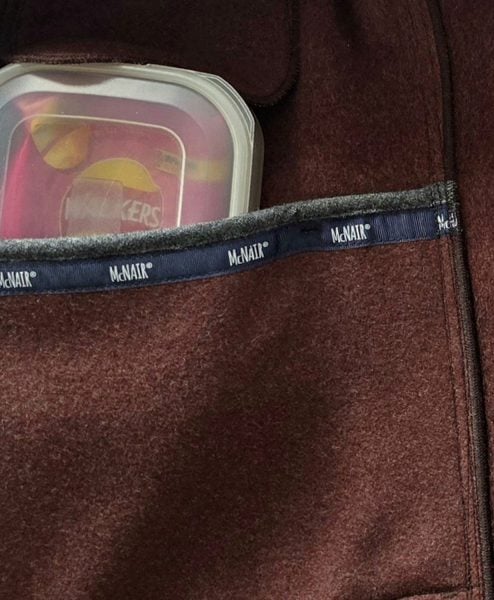 McNair men's merino Moonraker Jacket - pockets