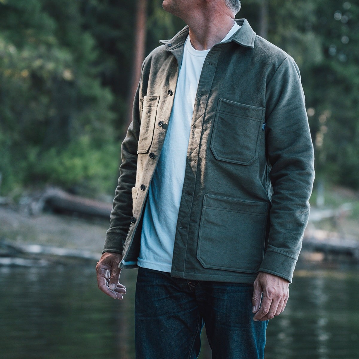 Men's Work Jacket in PlasmaDry™ heavyweight moleskin - Image 5