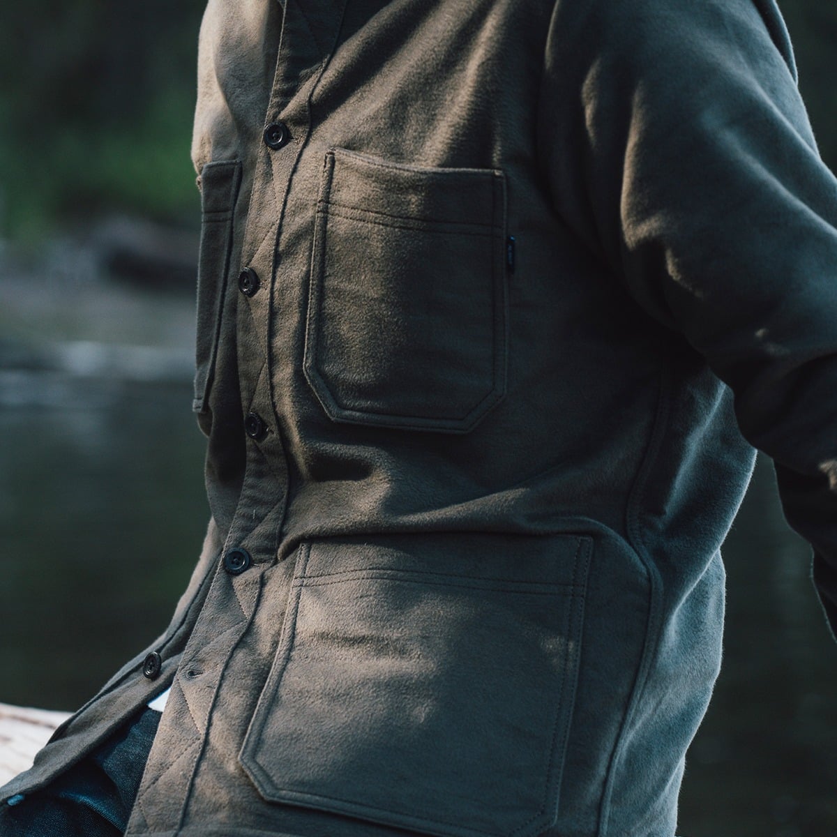 Men's Work Jacket in PlasmaDry™ heavyweight moleskin - Image 6