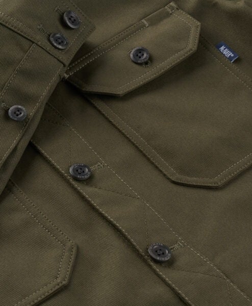 Alternative view of Chadwick Jacket in PlasmaDry Cavalry Twill – Made to Measure