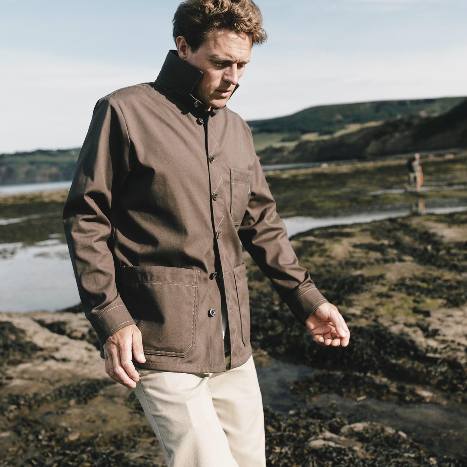 Men’s PlasmaDry Lightweight Canvas Work Jacket - Image 8
