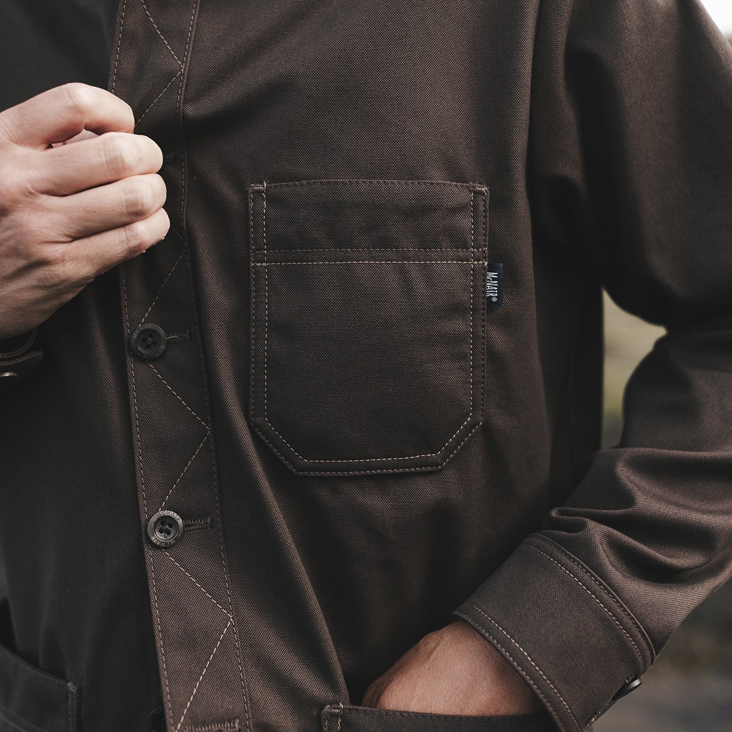 Men’s PlasmaDry Lightweight Canvas Work Jacket - Image 9