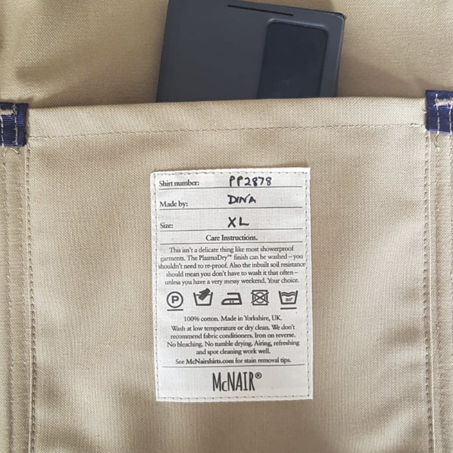 Men’s PlasmaDry Lightweight Canvas Work Jacket - Image 11