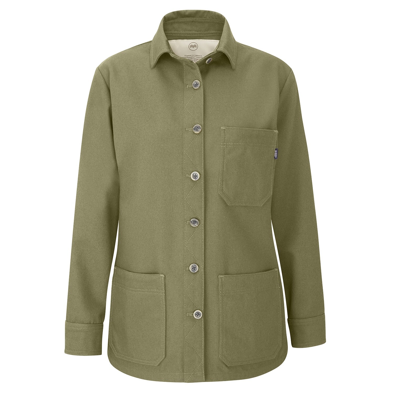 Women’s made-to-measure Lightweight Canvas Work Jacket - Image 5